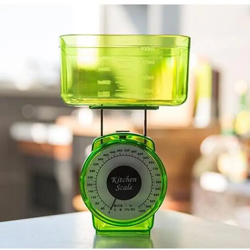 Новые Кухонные мини весы с рулеткой и компасом механические для измерения веса