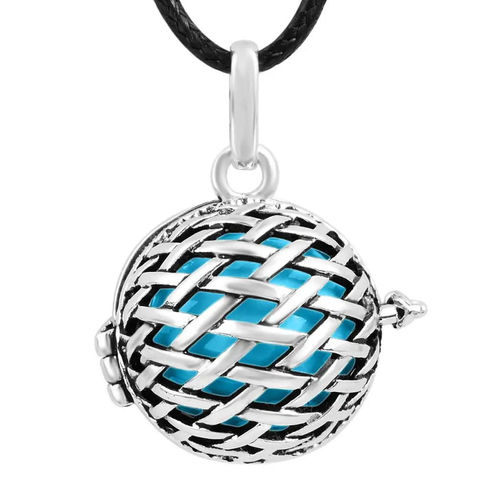 Медный плетеный медный медальон EUDORA Музыкальная подвеска в виде шара для