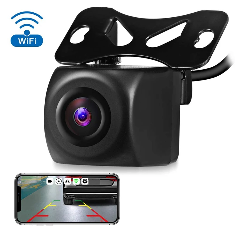 Беспроводная Автомобильная камера заднего вида Hd 720P Wifi мини тела тахограф для