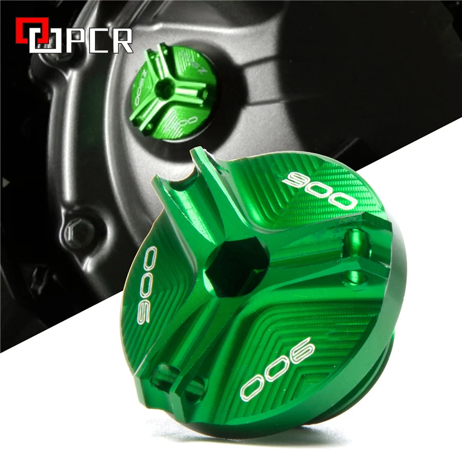 Аксессуары для мотоциклов Kawasaki Z900 Z 900 2017 2018 2019 CNC Магнитная пробка слива масла