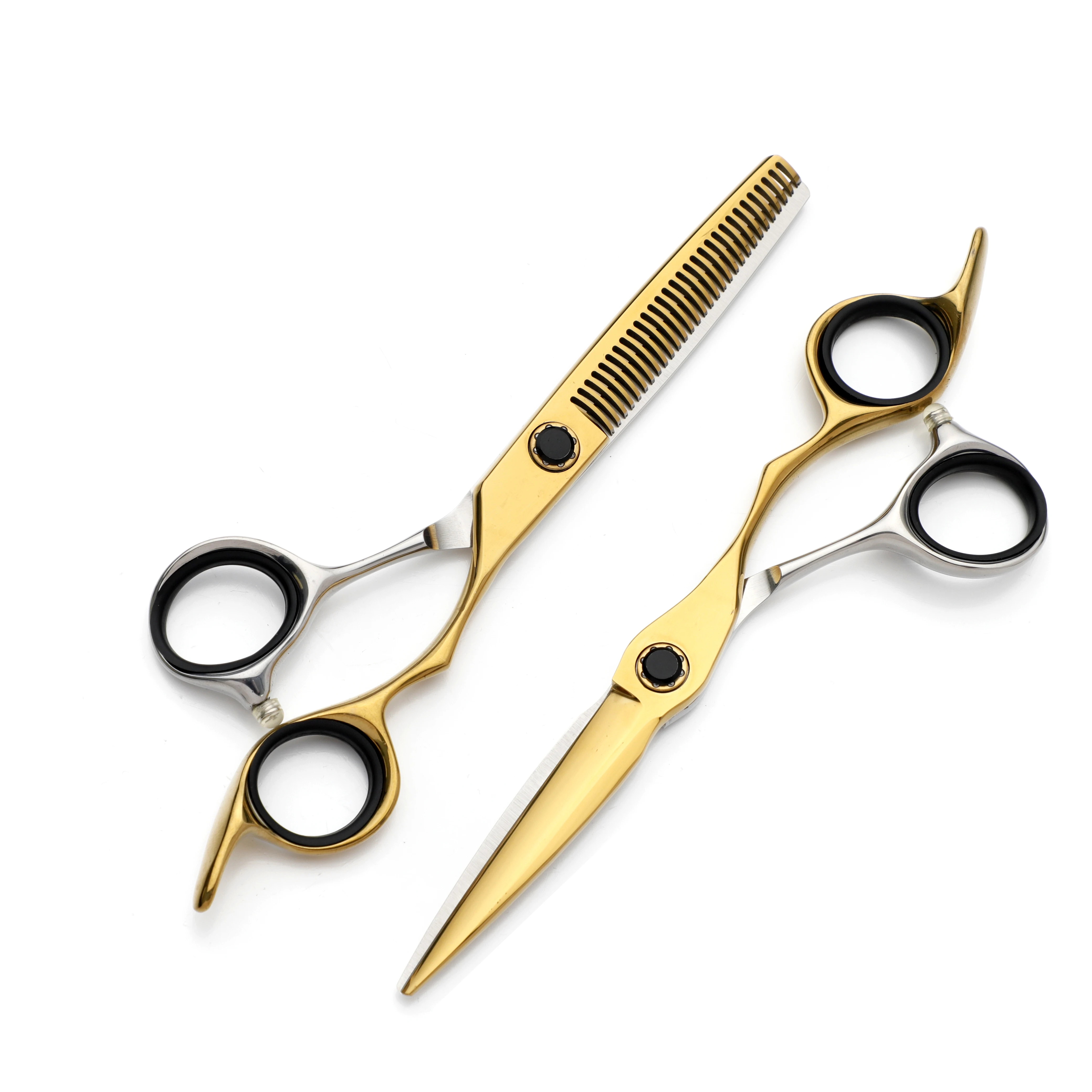 Professional Barber Scissors 440C Japanese Thinning Shears Hair Cutting Hairdressing Tools