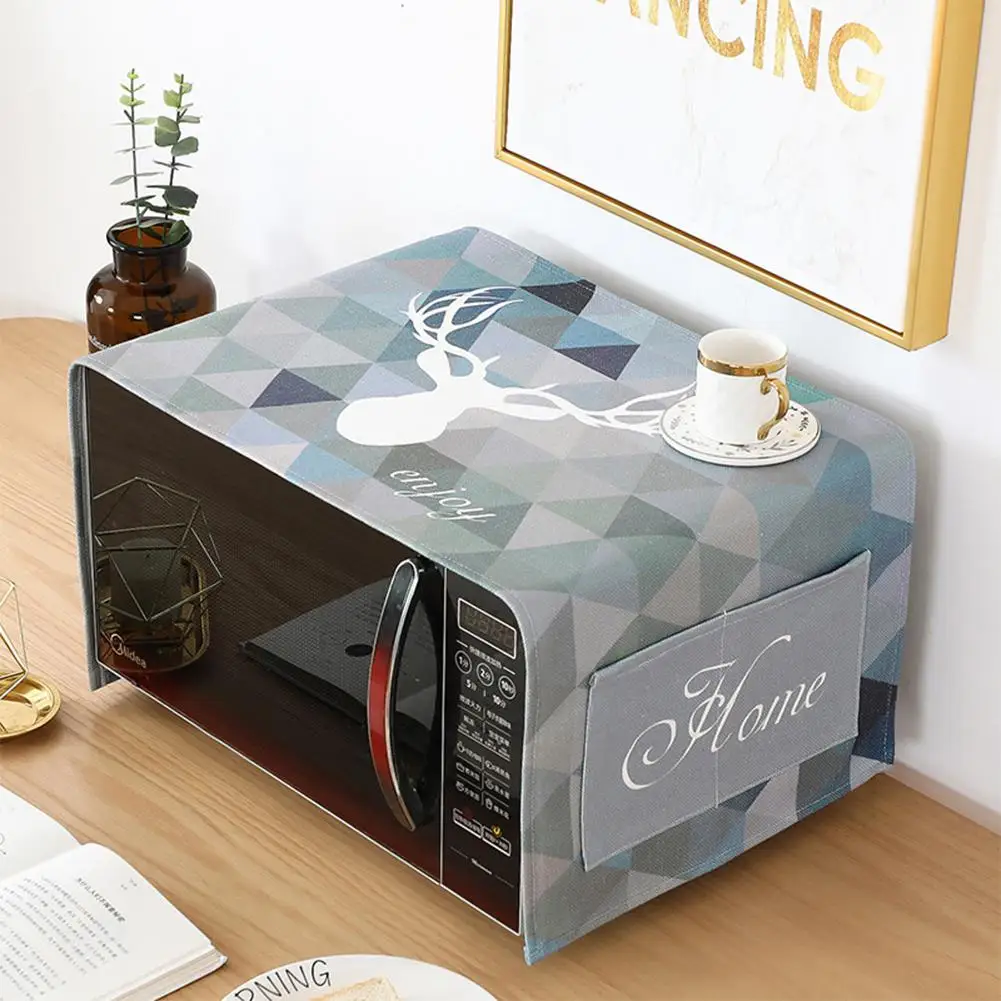 Утолщенный водонепроницаемый чехол для микроволновой печи в скандинавском