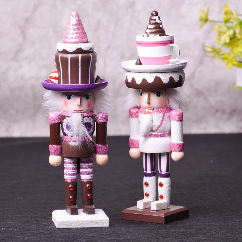 25 см форма торта Щелкунчик Розовый Милый Чисто ручная роспись Рождественский