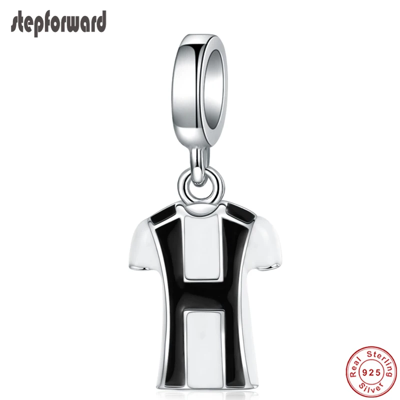 Подвески для спорта и отдыха Настоящее серебро 925 пробы футбольный костюм