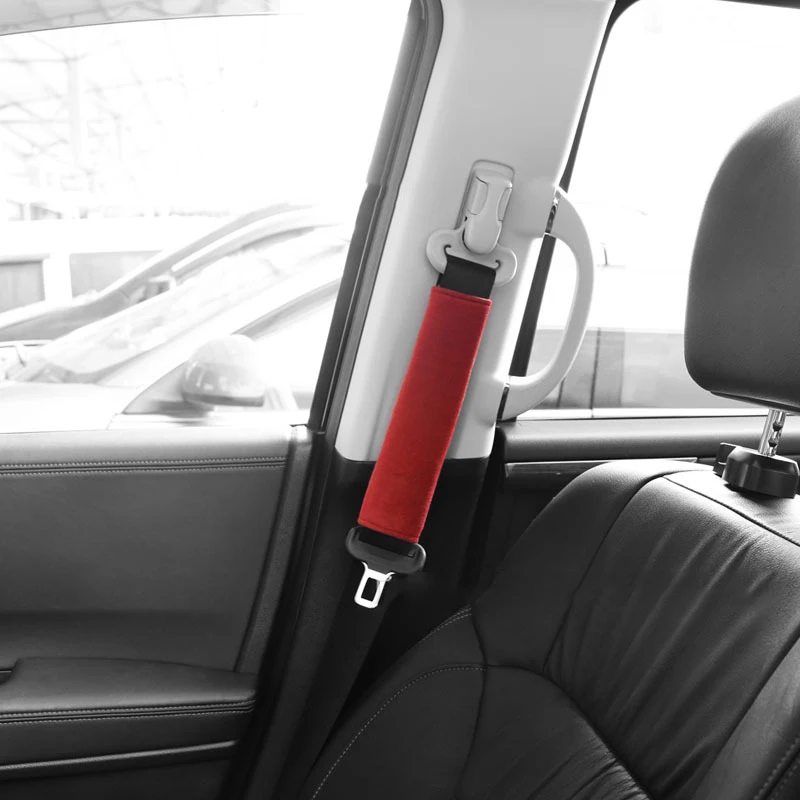 

Car seat belt shoulder cover protective cover high-end car interior supplies decoration set