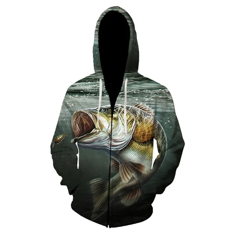 Winter Outdoor Fishing Clothing Men Warm Long Sleeve Cycling Sport Jacket Couple Hooded Zipper Sweatshirt Coat Fishing Clothes
