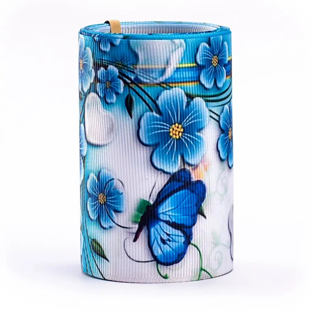 Корсажная лента с бабочкой и красивые цветочным принтом искусство своими руками