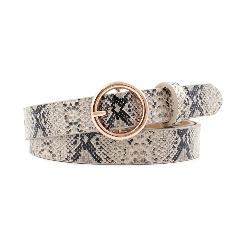 

Animal Pattern Road Belt Fashion PU Leather Belt Women Accessories Belt Sexy Leopard Snake Pattern Zebra Classic Wild