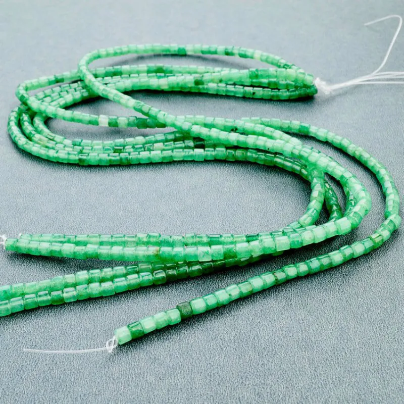 Цилиндрические бусины россыпью 4 х4 м 38 см | Украшения и аксессуары