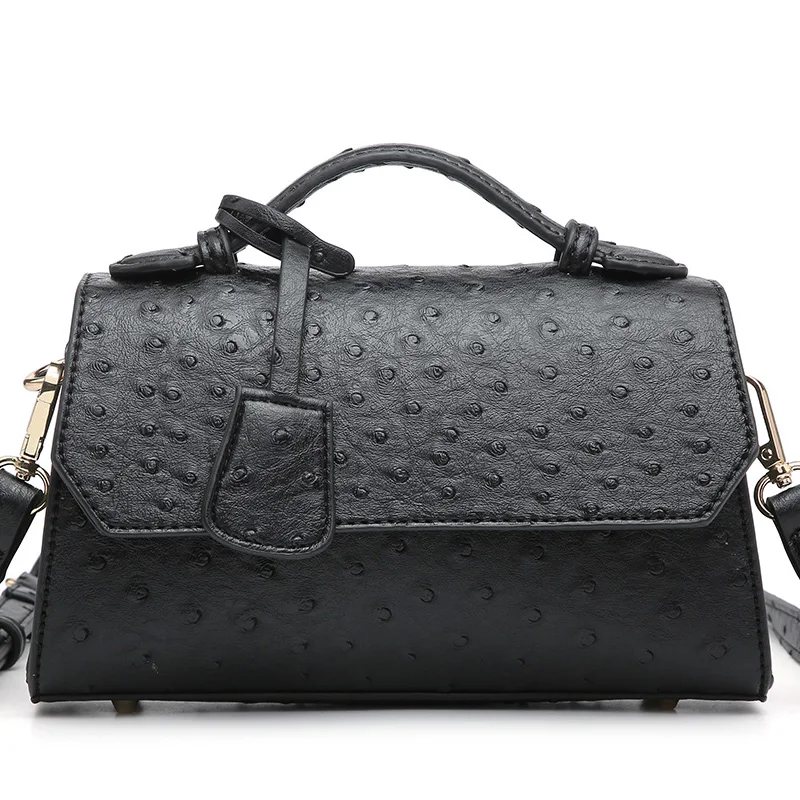Ostrich Black Розовый питон клатч женская сумка Змеиный узор кожаные сумки винтажные женские сумки - Цвет: Ostrich Black