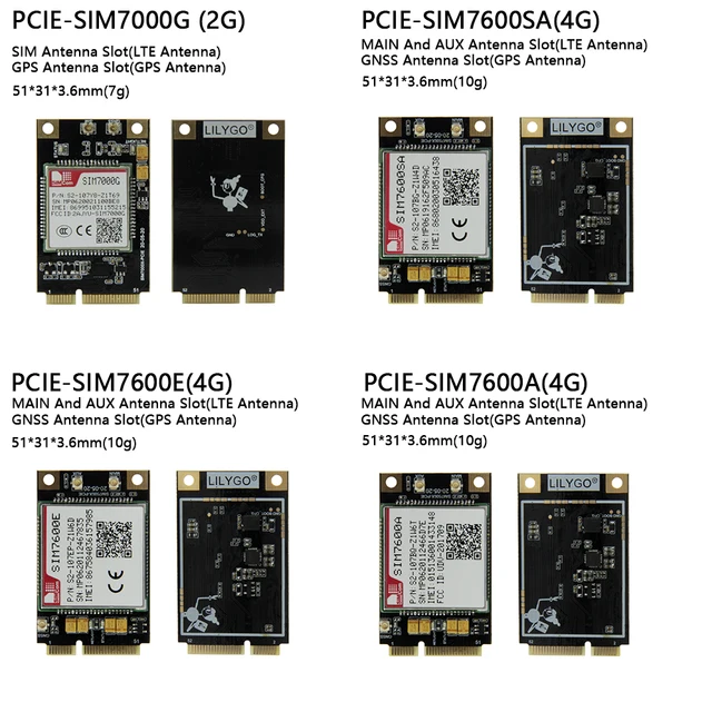 Scheda Di Sviluppo LILYGO T-SIM7000G Con ESP32-WROVER-B - Modulo GSM/GPS/NB-IoT Con Ricarica Solare - Foto 7