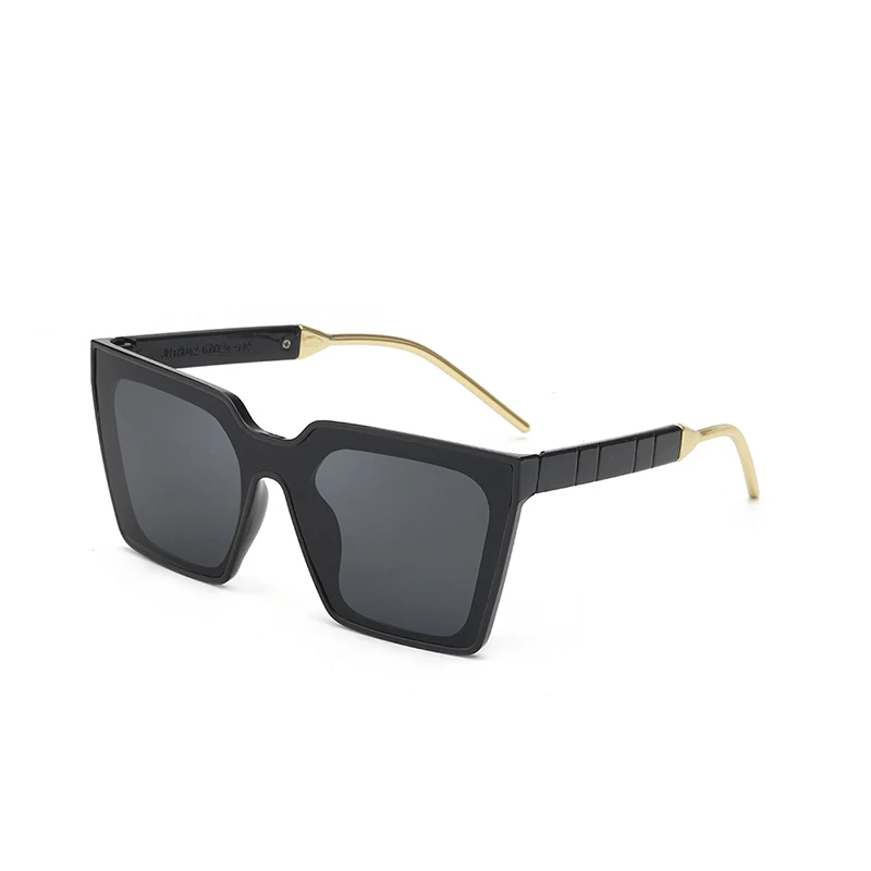 

Классический ретро квадратная большая рама солнцезащитные очки для Для женщин мужчин фирменный дизайн с защитой от УФ лучей UV400 солнцезащи...