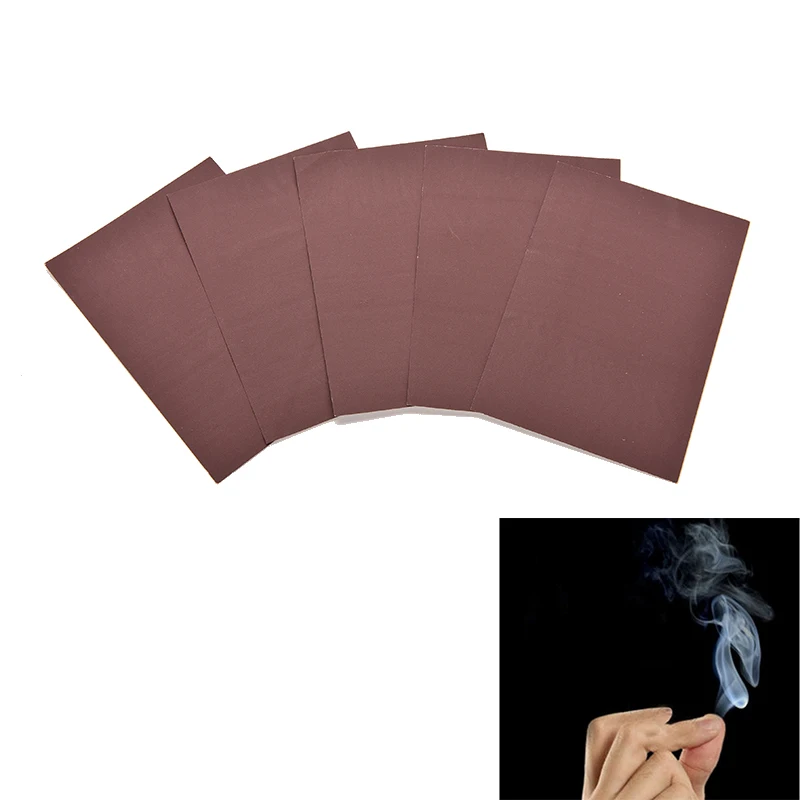 

1X Magic Smoke From Finger Tips Magic Trick Surprise Prank Joke Mystical Fun 2022 New Year Gifts Outdoor Game Games for Kids