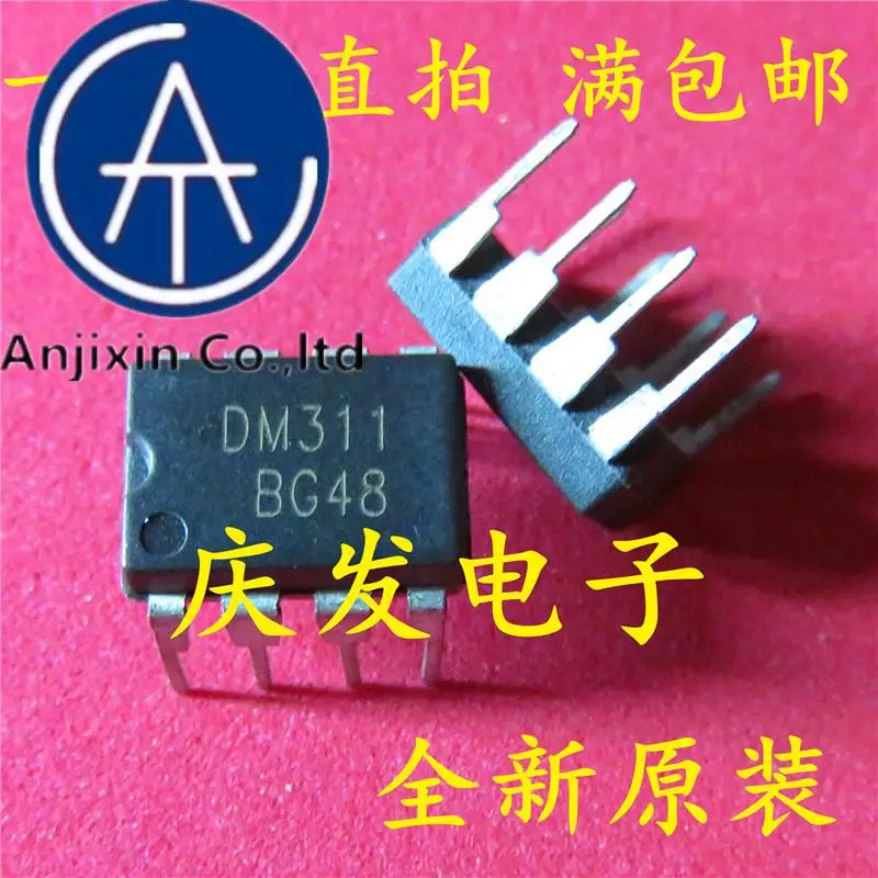 

10 шт., 100% оригинальные новые модели, светодиодный источник питания DM311 FSDM311 DIP-8, широко используемый чип