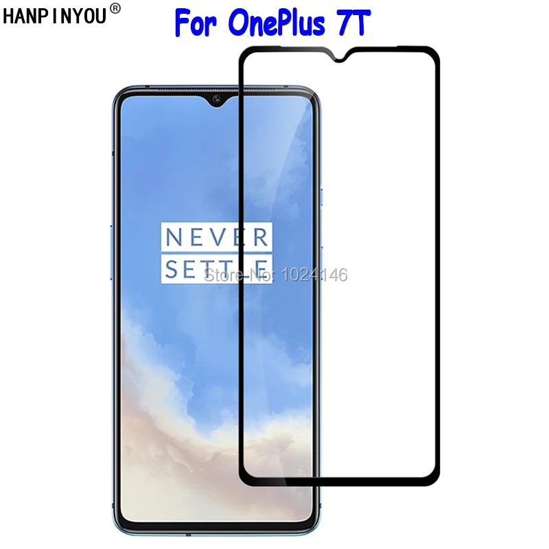 

For OnePlus One Plus 7T 6.55" Full Cover Anti Scratch Tempered Glass Screen Protector Ultra Thin Explosion-proof Film Gaurd