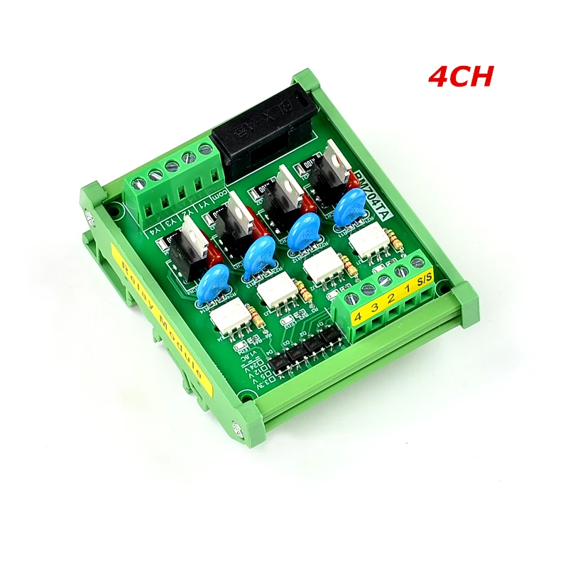 4-24 канала оптрон изолированный микрокомпьютер IO один чип ПЛК Плата усилителя