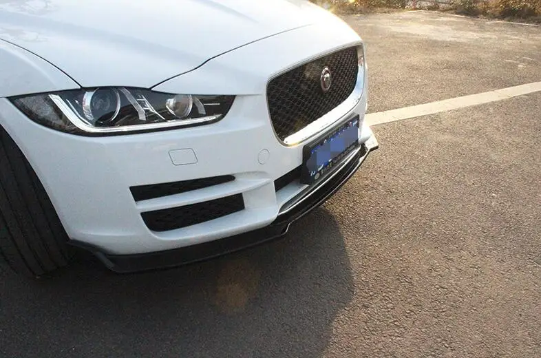 

For Jaguar XE/XFL Body kit spoiler 2018-2020 For Jaguar XE/XFL ABS Rear lip rear spoiler front Bumper Diffuser Bumpers Protector