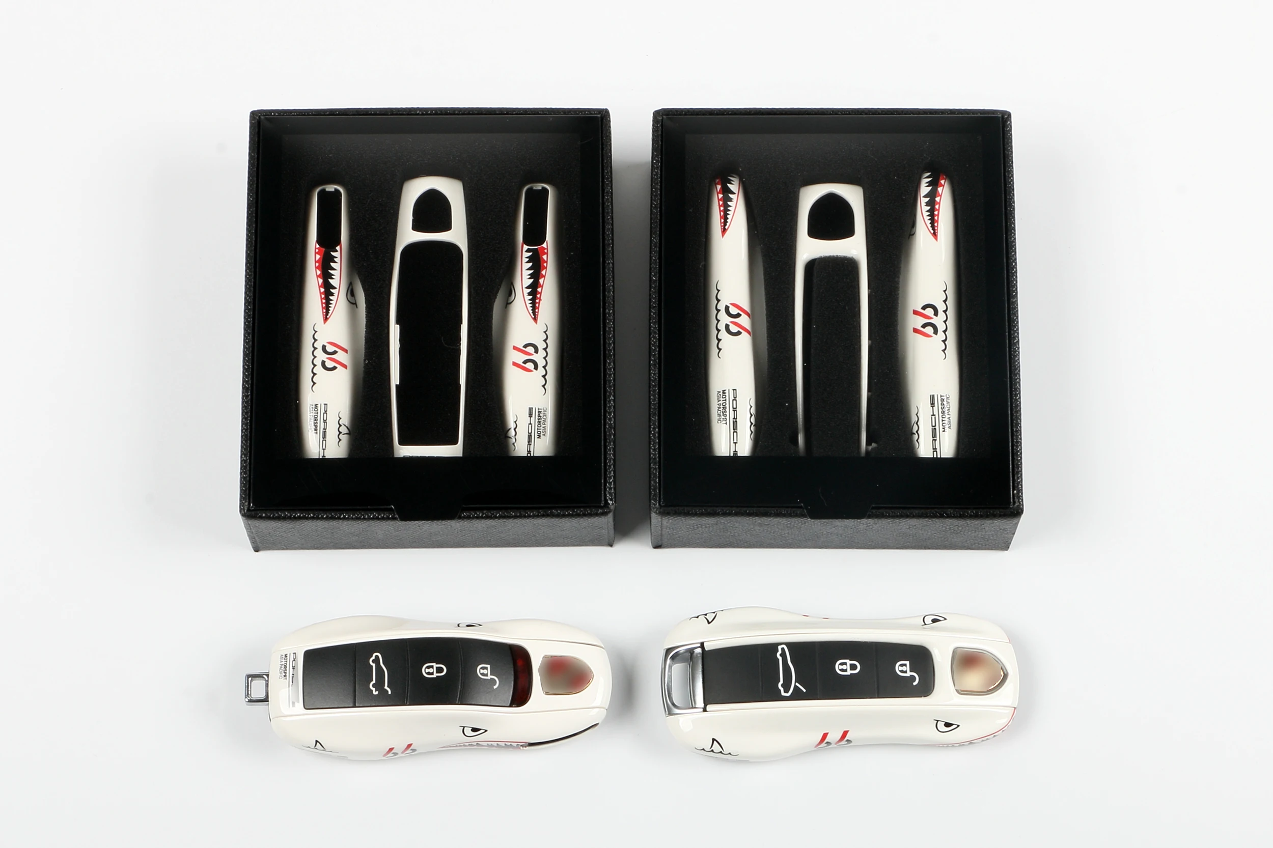 Чехол для автомобильного ключа 66 дюймов белый камуфляж умный ключ с