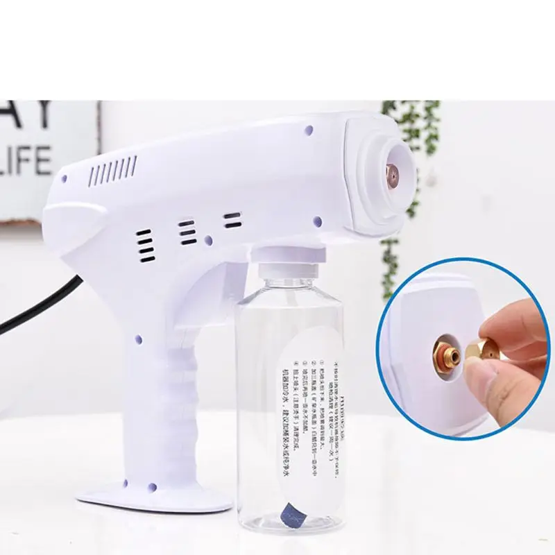 

280ML Multifunction Electric Nano Hair Repair Moisturizing Sprayer Steamer Gun Humidifier Salon Barber Hairdressing Tool