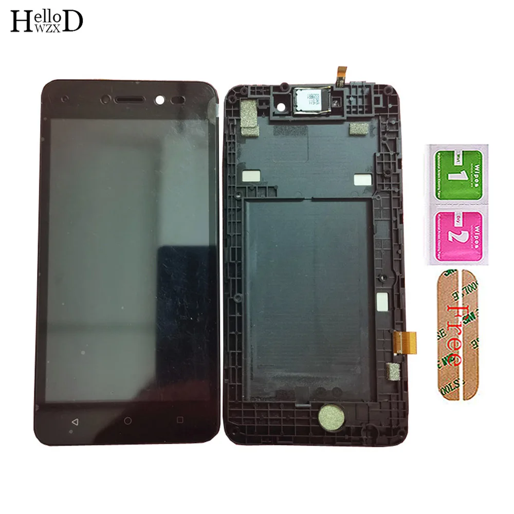 

5.0" Mobile LCD Display With Frame For Wiko Sunny 3 Sunny3 W-K120 LCD Display Touch Screen Digitizer Panel Sensor Assembly Tools