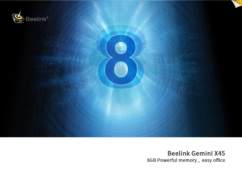 Beelink X45 win 10 Мини ПК intel gemini J4105 2,5 ГГц 8 Гб DDR4 256 ГБ SSD dual HDMI 2,0 4K 60 Гц windows 10 компьютер linux ubuntu