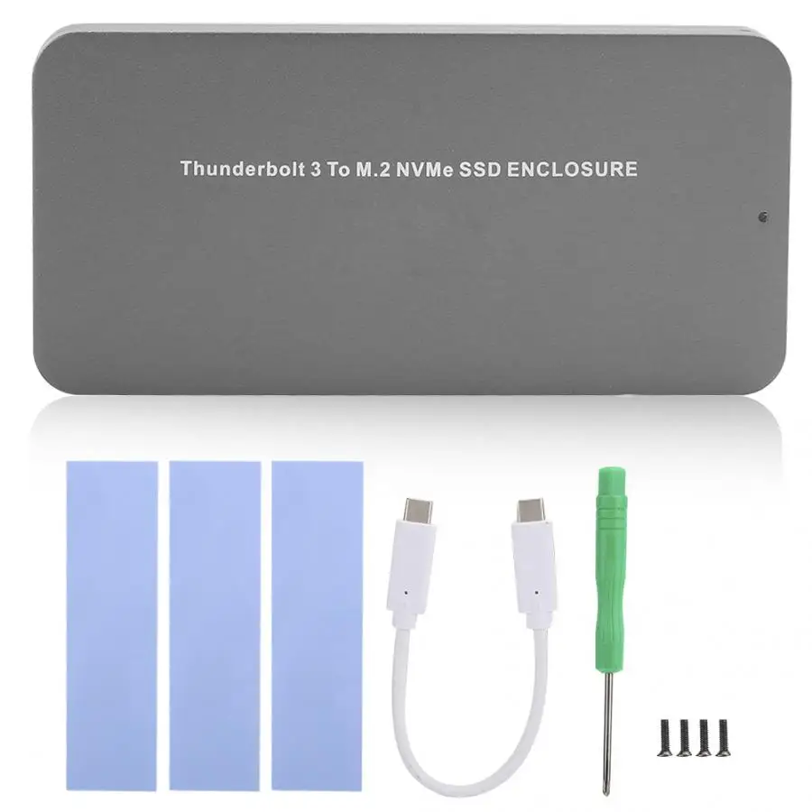 Корпус для жесткого диска SSD Thunderbolt 3 новинка|Компьютерные кабели и разъемы| |
