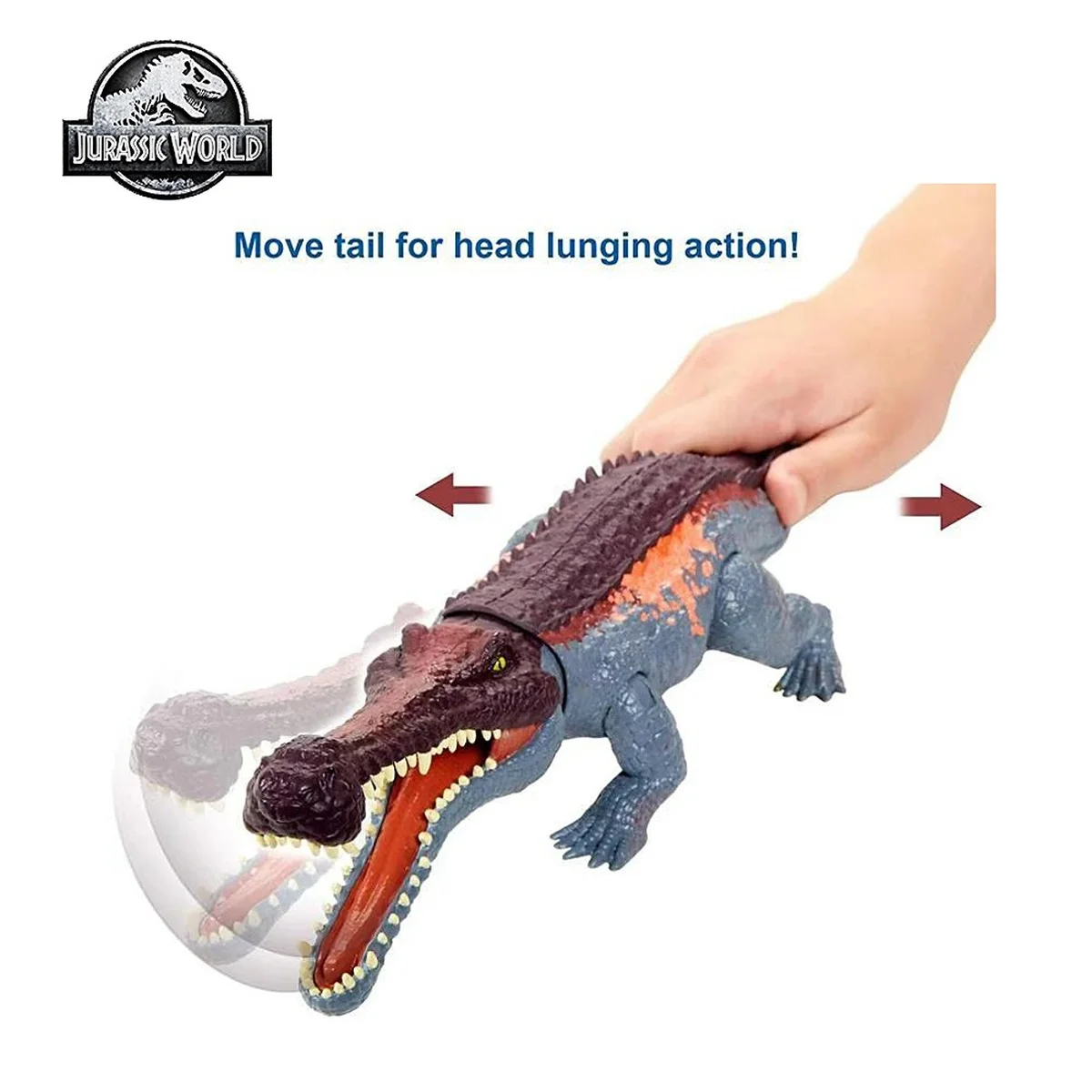 Игрушки Мир Юрского периода серии динозавров массивные кусачки с полным