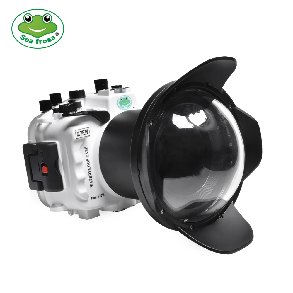 Чехол Seafrogs для подводной камеры чехол Sony A7 IV A7R A7M4 A7RM4 A7R4 A7RIV дайвинга 40 м/130