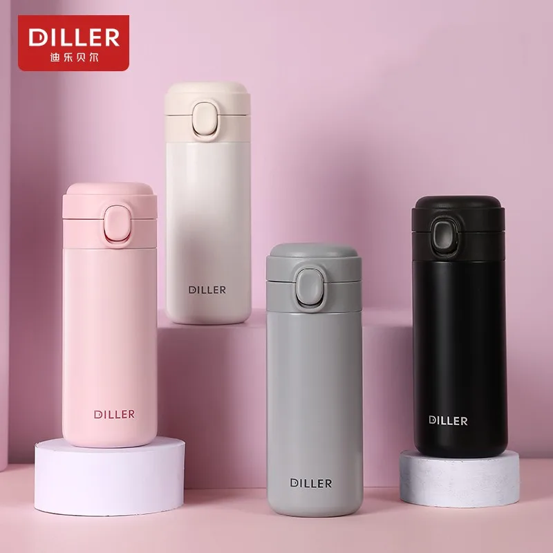 Симпатичный термос бутылка для воды из нержавеющей стали материал пищевых