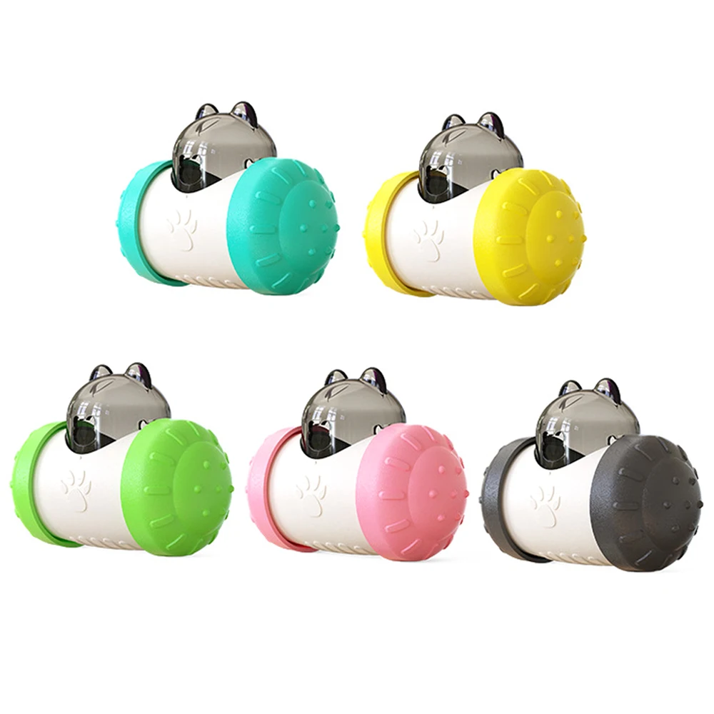 

Dog Cat Leaking Food Ball Funny Cat Pet Supplies Educational Interactive Toys Missing Ball Molar Ball Fun Tempting ABS
