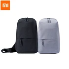 Оригинальная нагрудная сумка Xiaomi Mi для отдыха в городе, интегрированный молдинговый рюкзак унисекс на плечо, саквояж кросс-боди из полиэстера