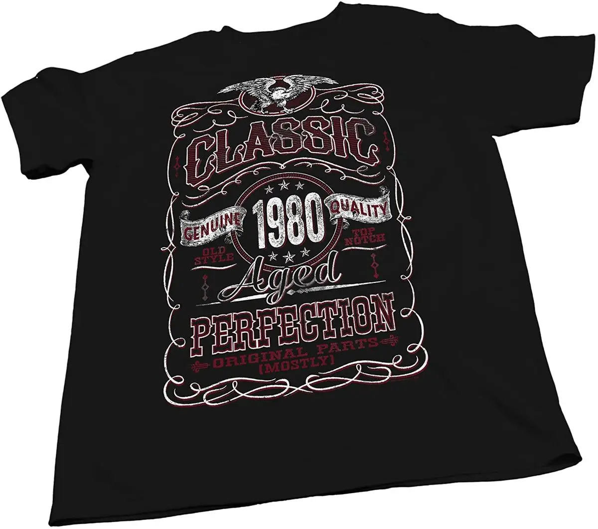 

Fashion Cool Men T shirt 41st Birthday Gift Shirt - Classic 1980 Aged to Perfection Women Funny print tshirt
