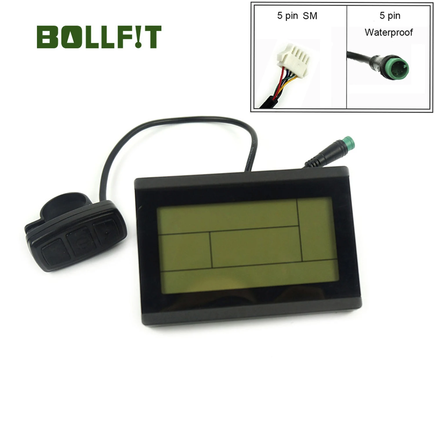 BOLLFIT KT дисплей Kunteng 24 в 36 в 48 в 72 в LCD3 LCD3U панель управления дисплей Электрический велосипед части Аксессуары