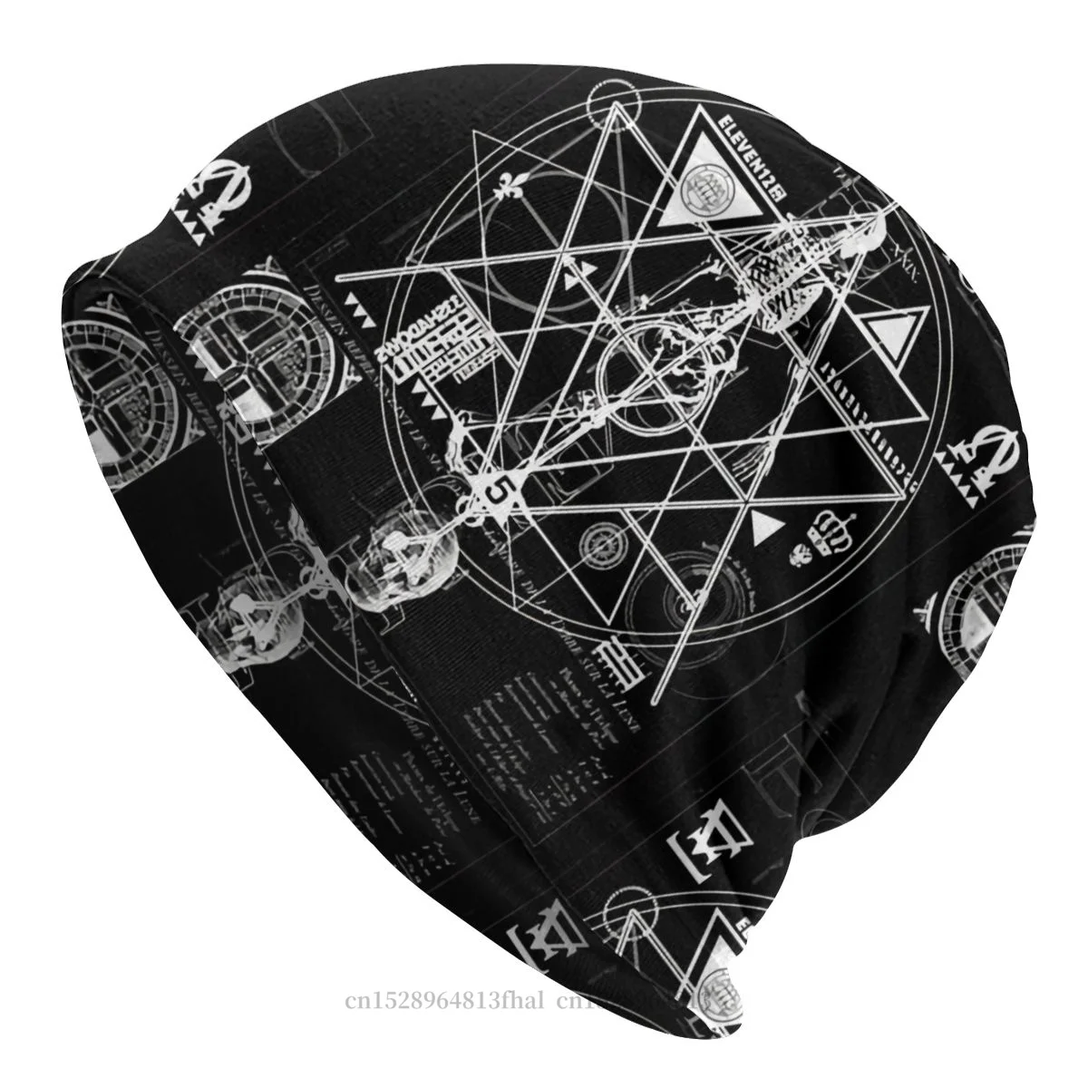 

Hip Hop Graffiti Street Art Winter Warm Beanie Hats Ecliptic Skullies Beanies Hat Bonnet Hipster Caps Men Women's Earmuffs