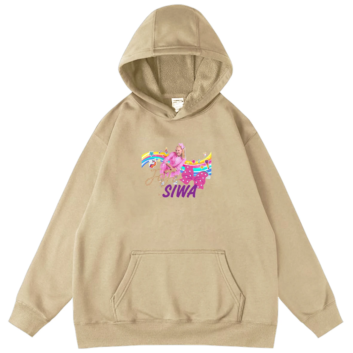 

JoJo Siwa Fun Hoodies Casual Long Sleeve Sweatshirts Autumn 2021 Men's Teen Oversized Hoodies 6 Color Pullover Hooded Tops