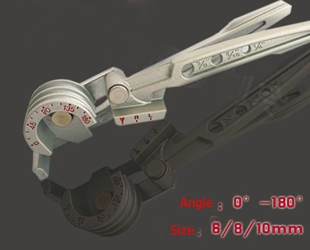 

Three-in-one pipe bender Three-purpose copper pipe aluminum pipe bender Refrigerator air-conditioning refrigeration repair tool