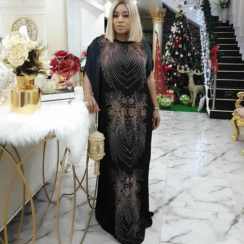 Комплект из обуви в африканском стиле платья для Женская палка алмаз Boubou