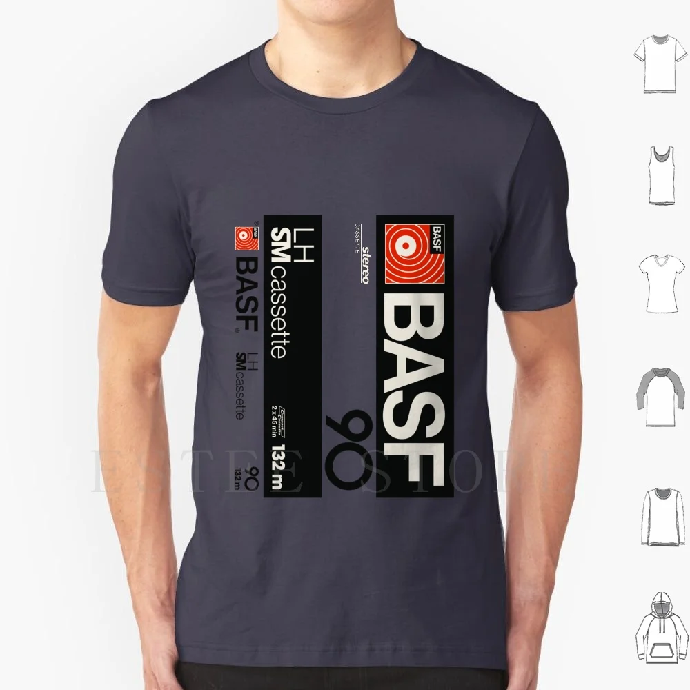 

Classic Music Cassettes-Basf Lh90 T Shirt Men Cotton 6xl Cassette Retro Tape Boombox Music Graphics Dolby Compact Cd Stereo