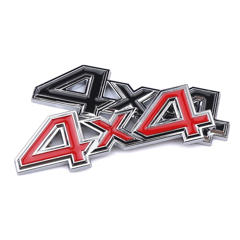 Металлические автомобильные 3D наклейки 4x4 ограниченный хвост эмблема значок