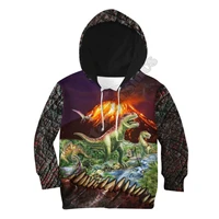 love dinosaur world printed hoodies kids pullover sweatshirt tracksuit jacket t shirts boy for girl funny animal apparel 06