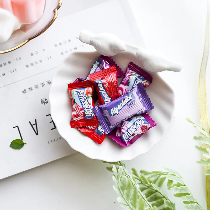 Ceramic Soap Draining Dish White Porcelain Ashtray Home Decor Candy Tray Bathroom Supplies Household Creative Simple Box | Дом и сад