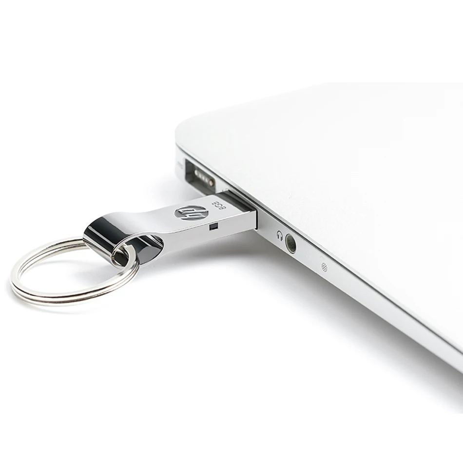 Водонепроницаемая портативная металлическая флеш карта HP V285W 32 ГБ 64 ГБ|USB