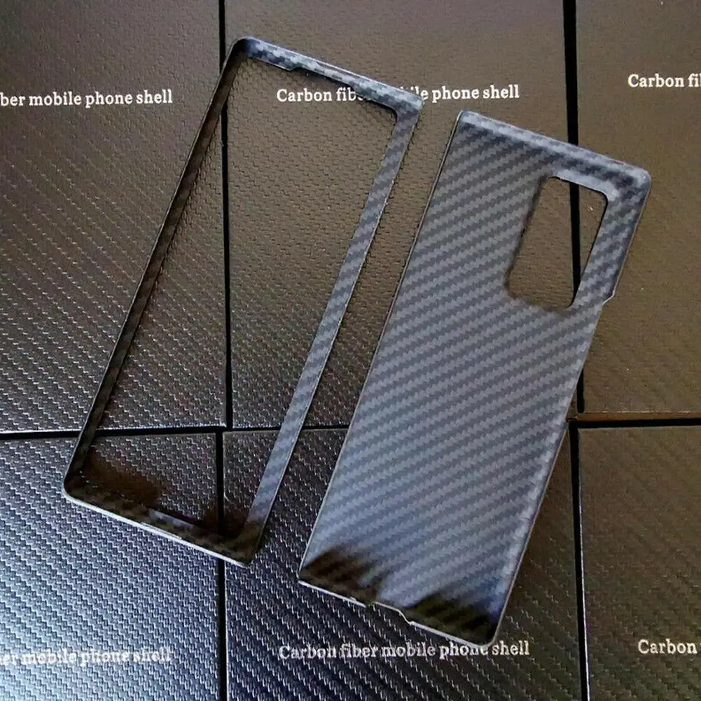 for samsung galaxy z fold 2 5g case original carbon back for samsung stand bumper ultra holder z cover fold2 thin r x6s2 free global shipping