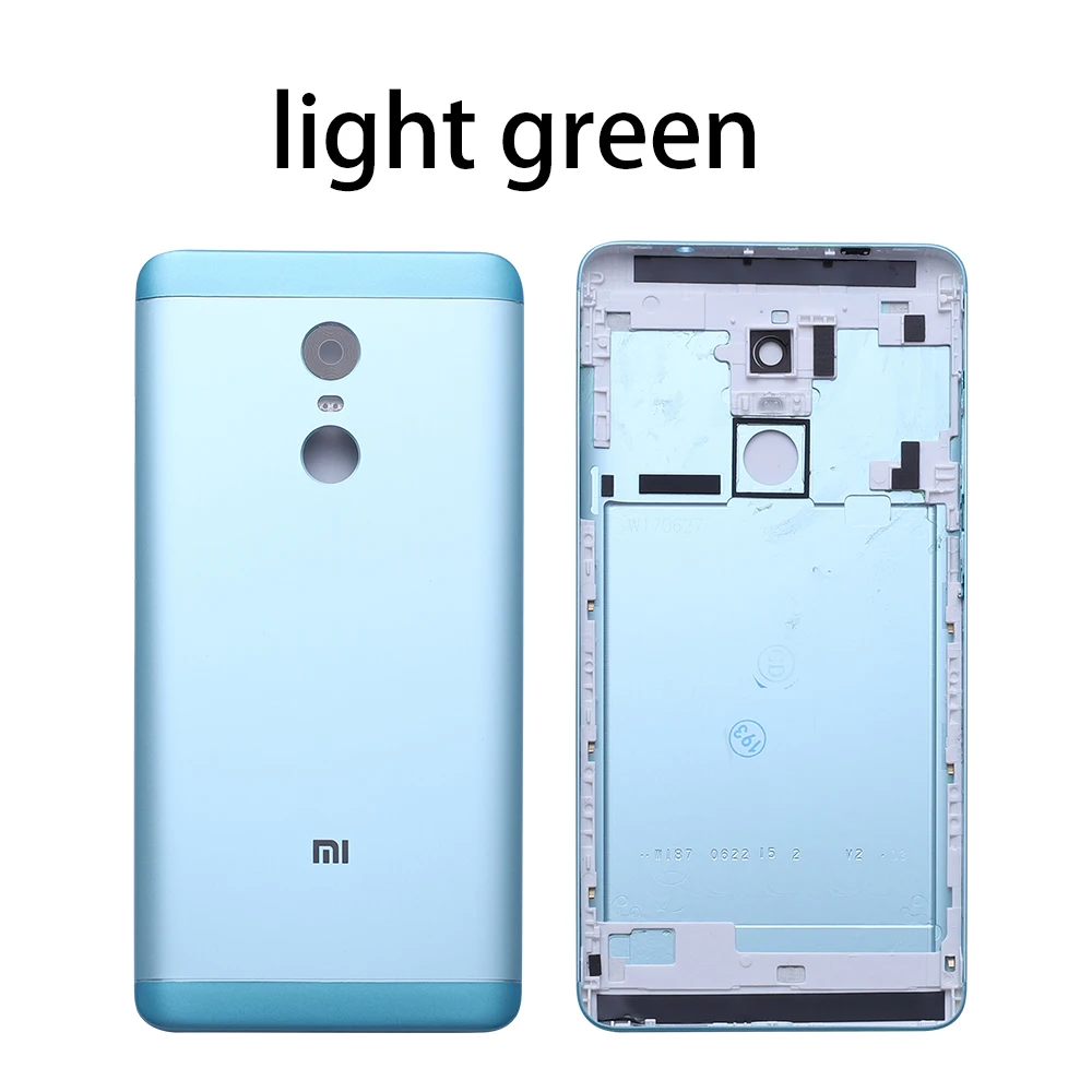 Чехол на заднюю панель батареи для Redmi Note 4X Redmi Note 4, глобальная версия, корпус+ Кнопки громкости+ кнопки питания