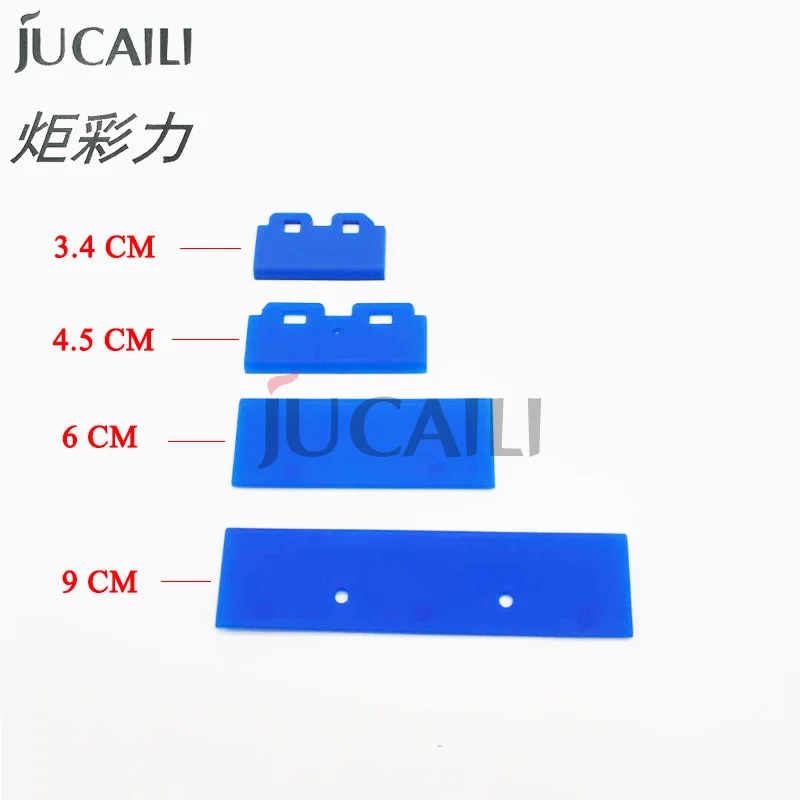 

Jucaili 10pcs/lot Solvent printer rubber Wiper for Epson XP600 DX5 DX7 Print Head Blade Mutoh Roland Mimaki cleaning wiper parts