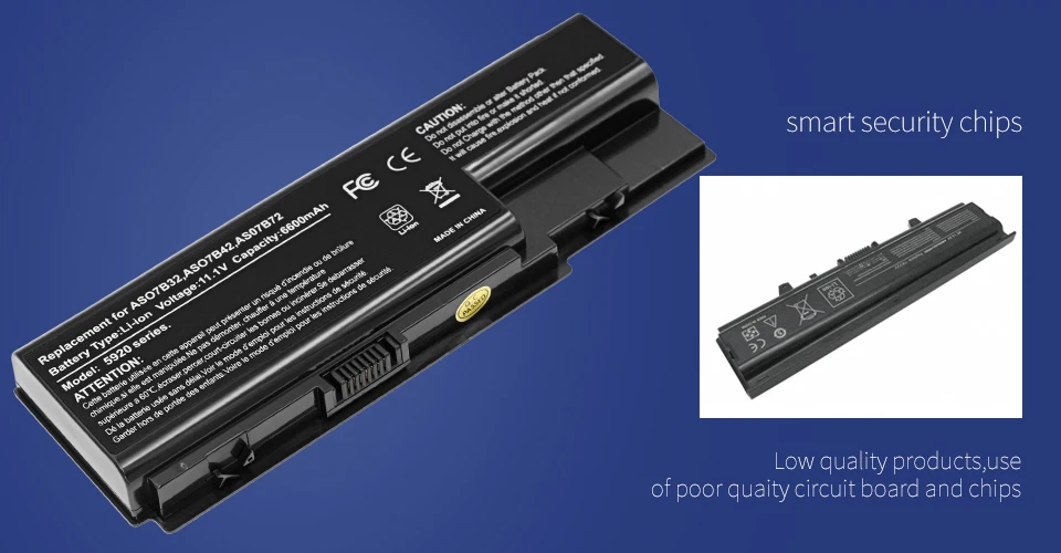 Golooloo 6 ячеек Аккумулятор для ноутбука acer AS07B31 AS07B32 AS07B41 AS07B42 AS07B51 AS07B71 AS07B72 LC. BTP00.008 LC. BTP00.014