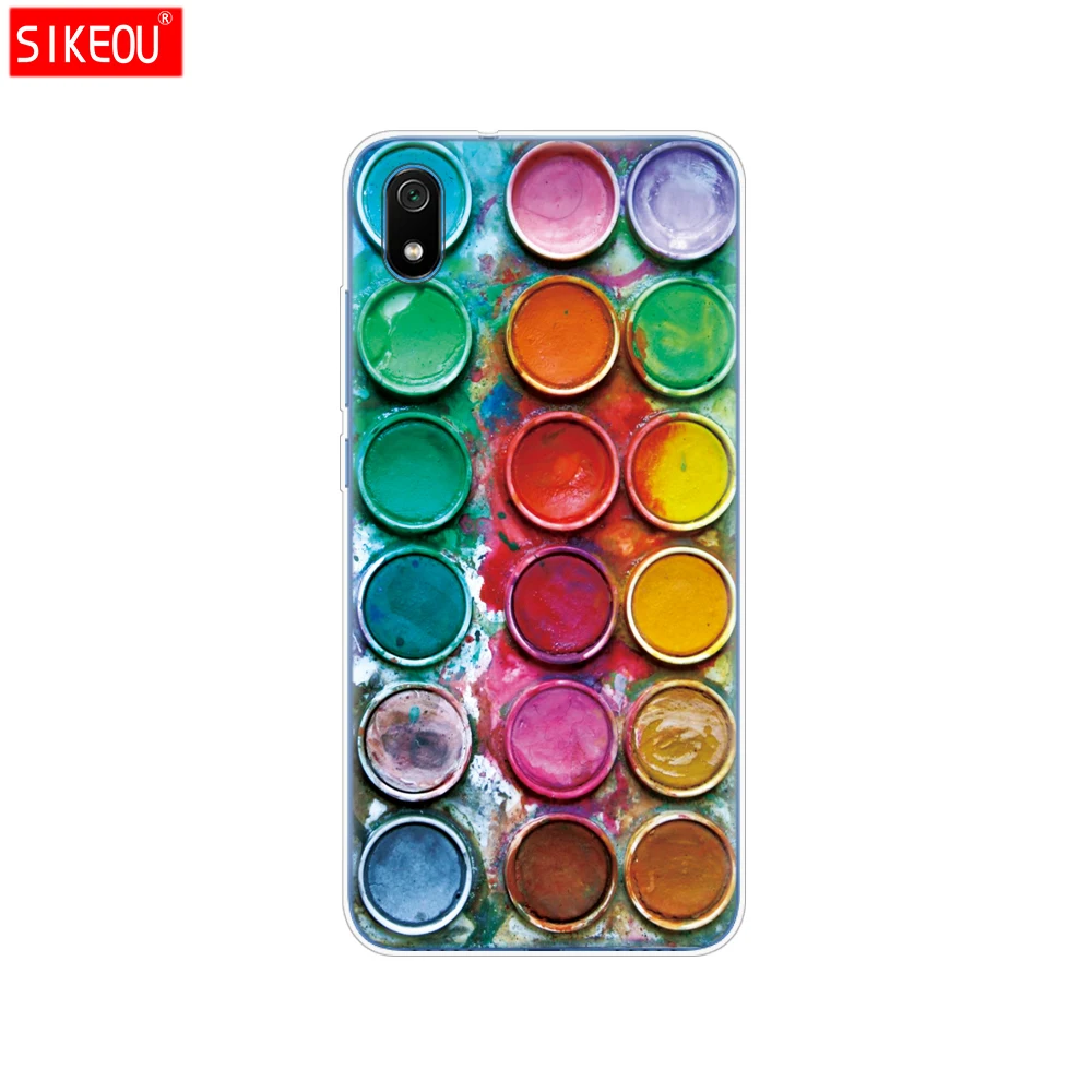 33773 Силиконовый чехол для xiaomi redmi 7a Чехлы Защитная мягкая задняя крышка из ТПУ на redmi 7 a бампер hongmi 7a чехол для телефона coque - Color: 33773