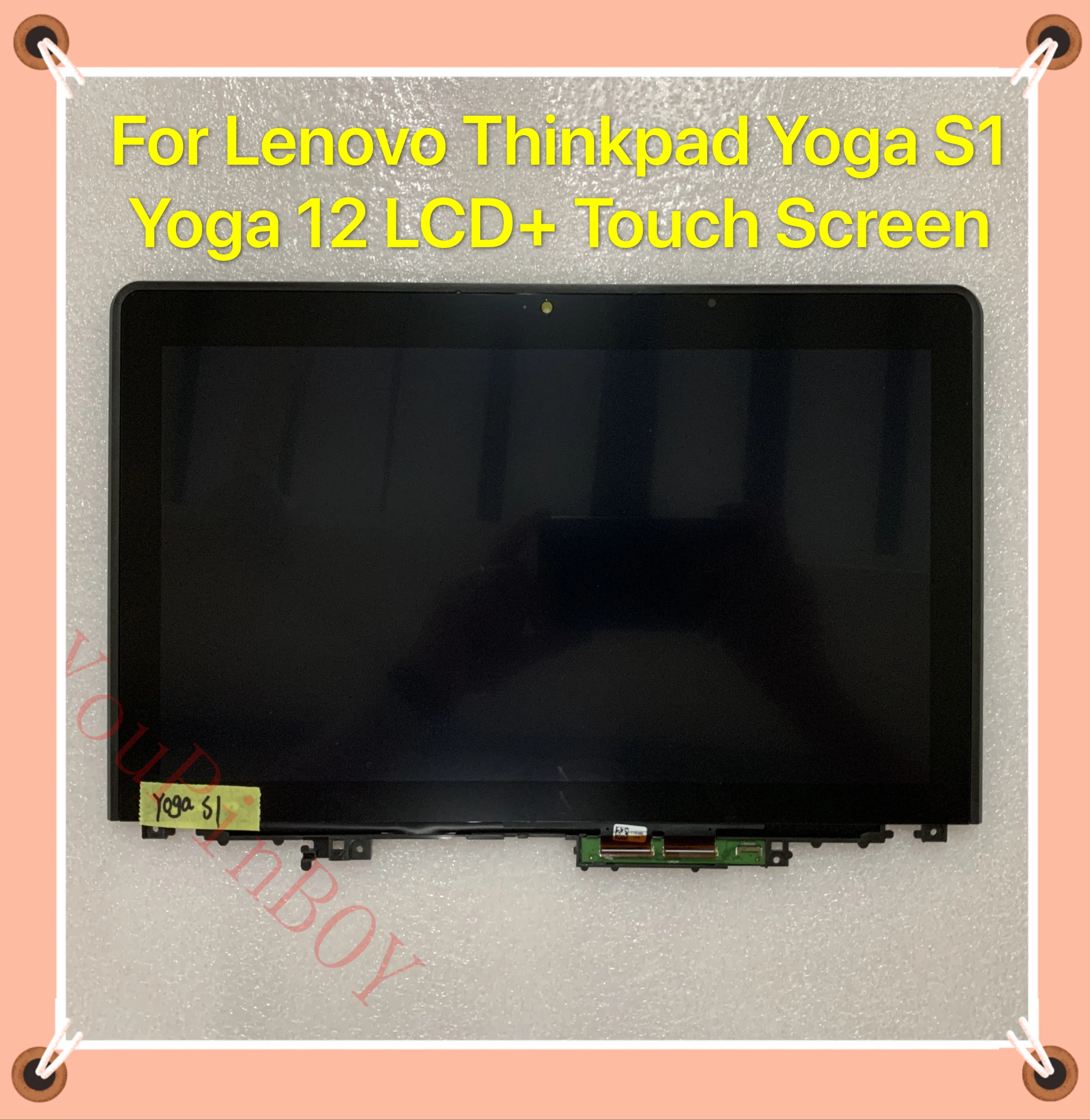 12 5 &quotдля Thinkpad Yoga S1 ЖК дисплей сенсорный экран ручной дигитайзер сборка LP125WF2 SPB2 с