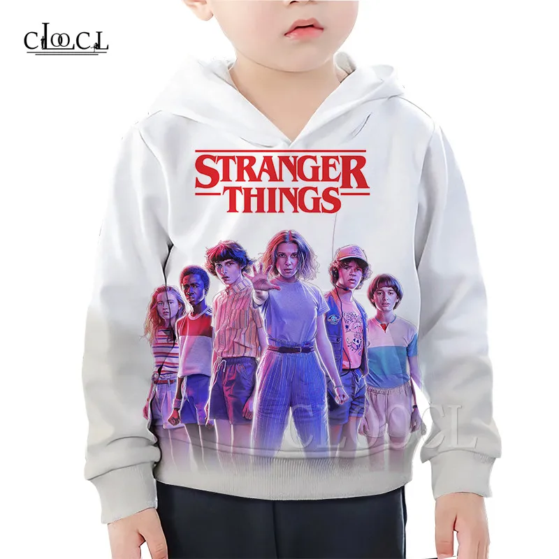 Популярные одинаковые комплекты для семьи Детская футболка с капюшоном