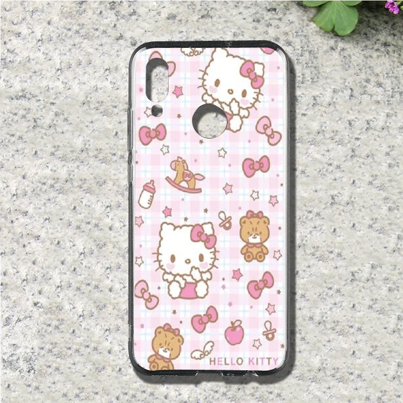 NO.8 Чехол для телефона hello kitty чехол для Huawei P7 P8 lite P9 lite mini P10 Plus P20 Lite P30 Pro мягкий чехол из ТПУ - Цвет: NO.8